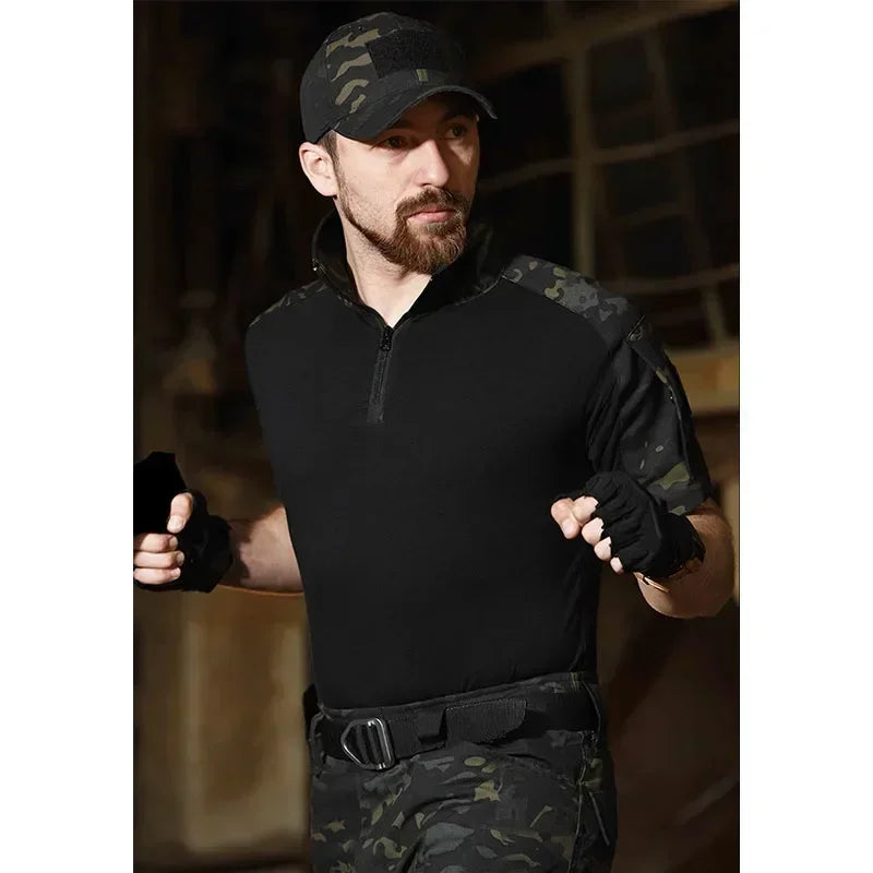 Tactical Combat Camo Training Suit Set