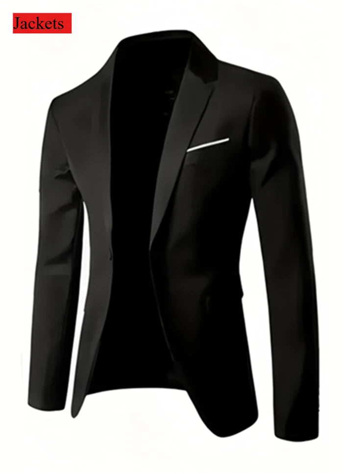 Slim Fit Black Tuxedo Suit Set