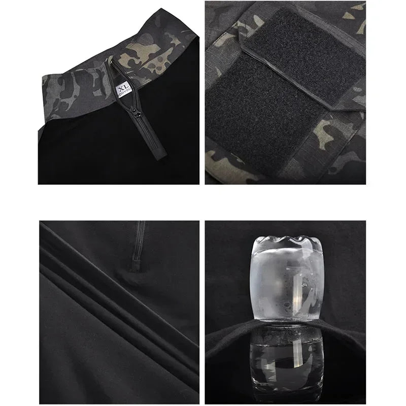 Tactical Combat Camo Training Suit Set