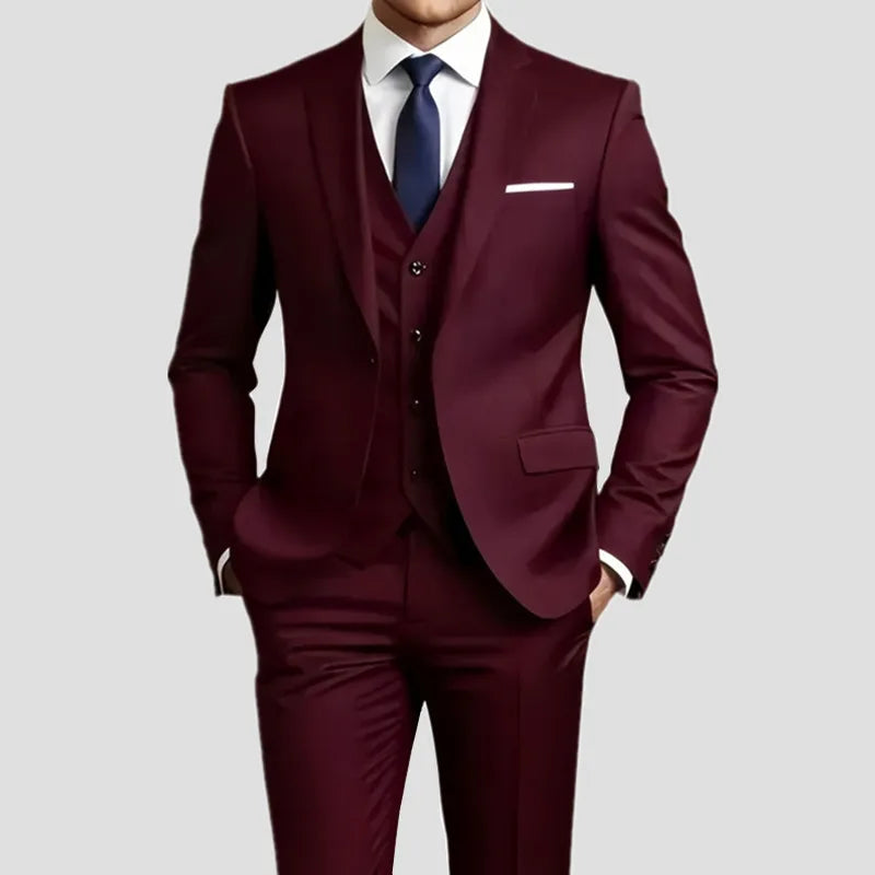 Slim Fit Black Tuxedo Suit Set