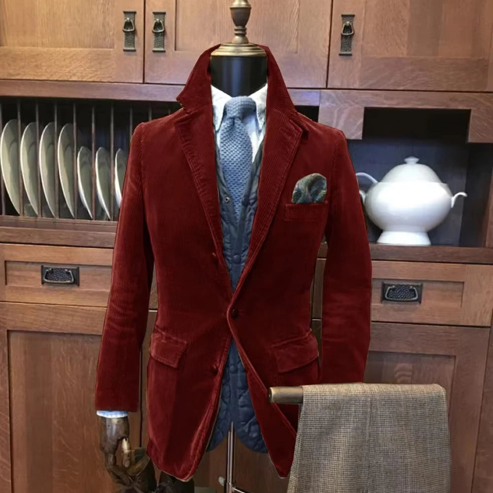 Corduroy Casual Sports Jacket