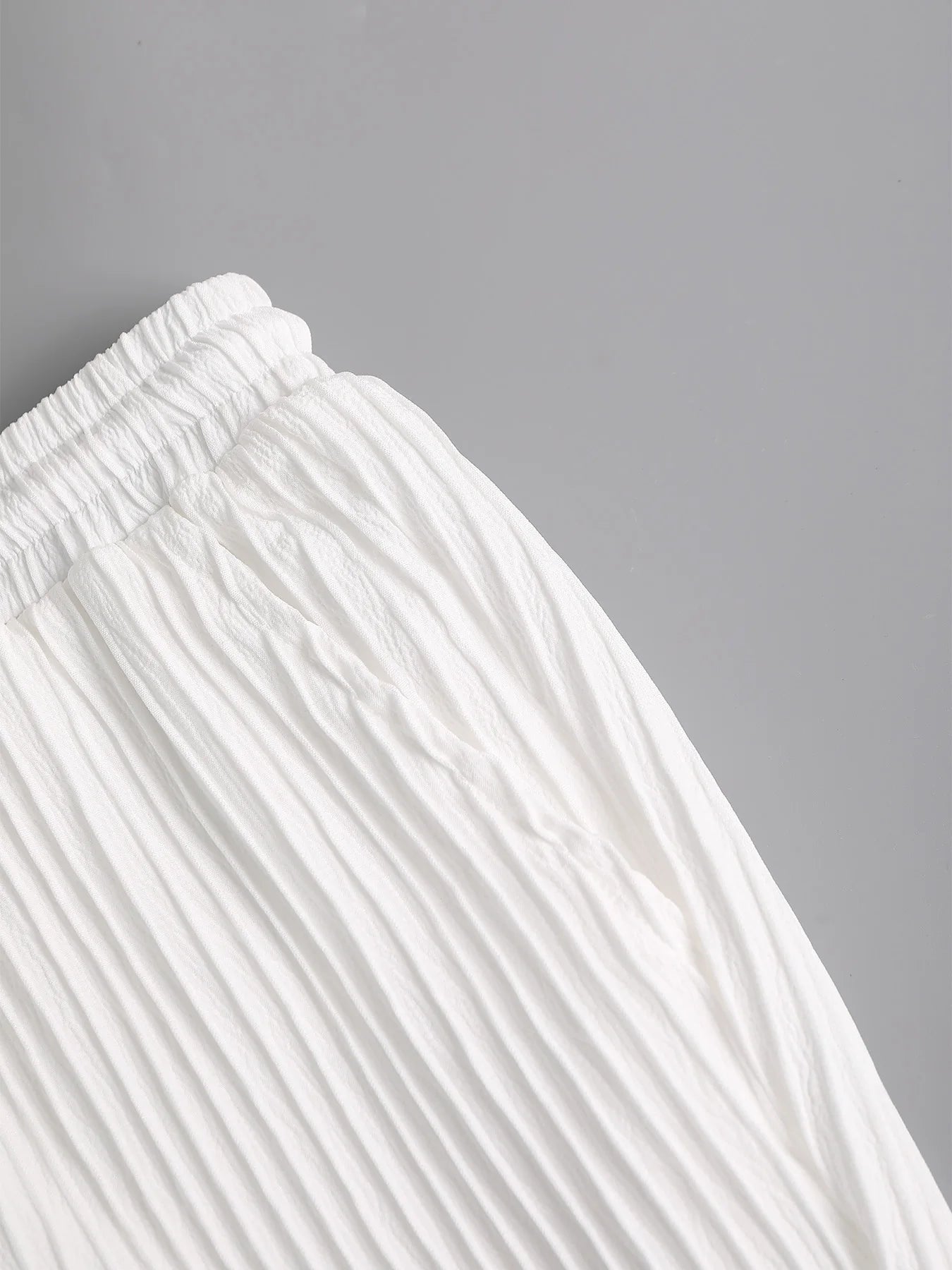 Textured Henley Shirt & Drawstring Pants Set