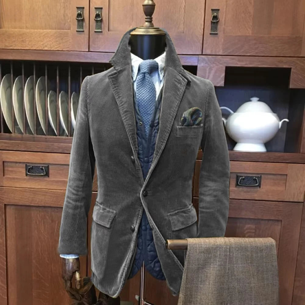 Corduroy Casual Sports Jacket