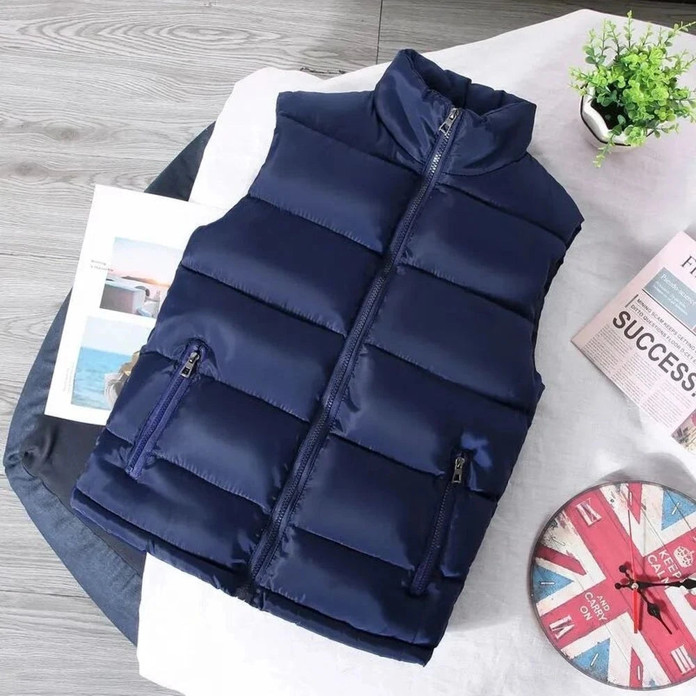 Sleeveless Quilted Puffer Gilet